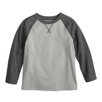 Baby & Toddler Boy Jumping Beans® Long Sleeve Essential Raglan Tee