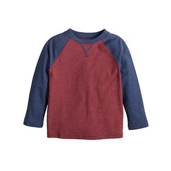 Baby & Toddler Boy Jumping Beans® Long Sleeve Essential Raglan Tee