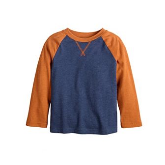 Baby & Toddler Boy Jumping Beans® Long Sleeve Essential Raglan Tee