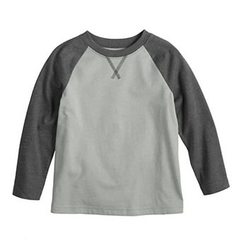 Boys 4-12 Jumping Beans® Long Sleeve Essential Raglan Tee