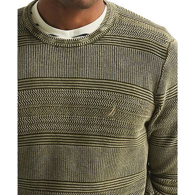 Men's Nautica Washed Texture Crew Sweater