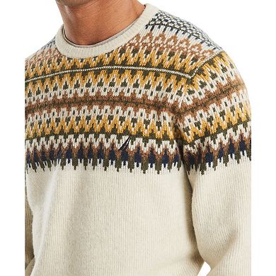 Men's Nautica Argyle Chest Crew Sweater