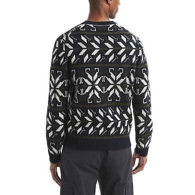 Men's Nautica Fairisle Crew Sweater