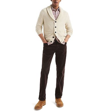 Men's Nautica Textured Shawl Cardigan Sweater