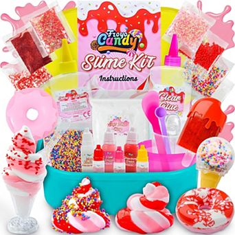 Froyo Candy Slime Kit, All Inclusive Ice Cream Slime Kit for Girls