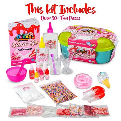 Froyo Candy Slime Kit, All Inclusive Ice Cream Slime Kit for Girls