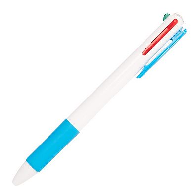 12 Pack 4-in-1 Multicolor Retractable Pens, Ideal for School, Office Supplies