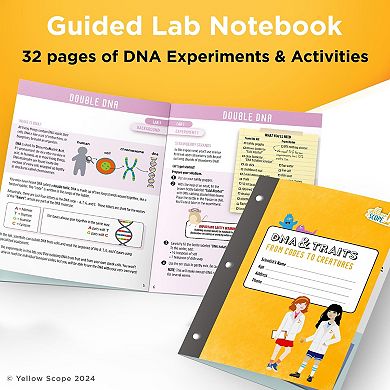 DNA & Traits from Codes to Creatures Kit, STEM Learning Toys for Ages 8-12