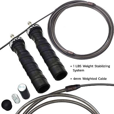 Weighted Jump Rope With Removable Weights For Women & Men- 1 Pound (1lb)