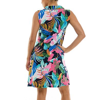 Women's Nina Leonard Button Front Dress