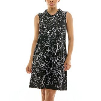 Women's Nina Leonard Button Front Dress