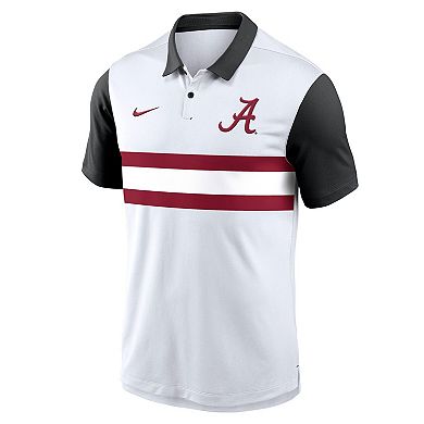 Men's Nike White Alabama Crimson Tide Vapor Performance Polo