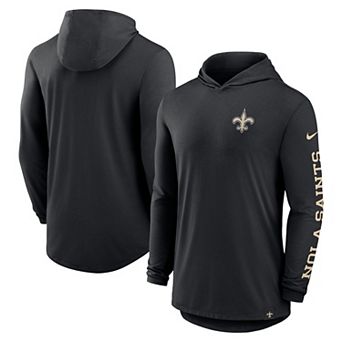 Men's Nike Black New Orleans Saints Blitz Pullover Hoodie