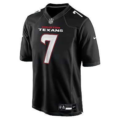 Men's Nike C.J. Stroud Carbon Black Houston Texans Fashion Jersey