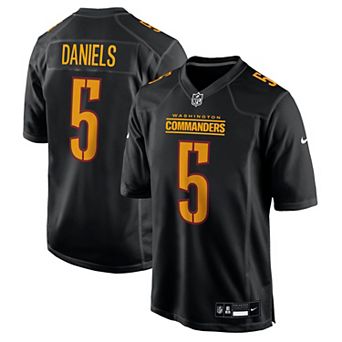 Men's�Nike Jayden Daniels Carbon Black Washington Commanders Fashion Jersey