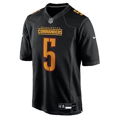 Men's Nike Jayden Daniels Carbon Black Washington Commanders Fashion Jersey