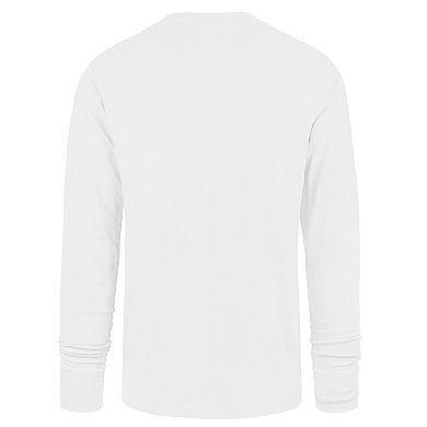 Men's '47 White Minnesota Vikings Imprint Long Sleeve T-Shirt