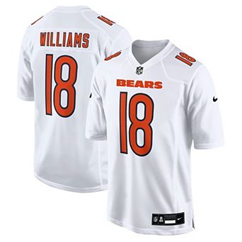Men's Nike Caleb Williams Tundra White Chicago Bears Fashion Jersey