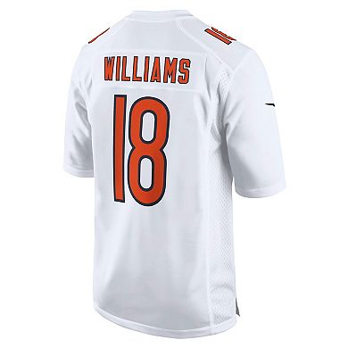 Men's Nike Caleb Williams Tundra White Chicago Bears Fashion Jersey