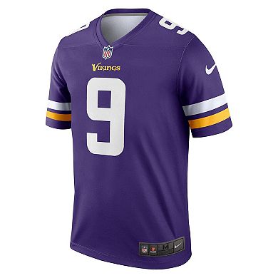 Men's Nike J.J. McCarthy Purple Minnesota Vikings Team Legend Player Performance Jersey