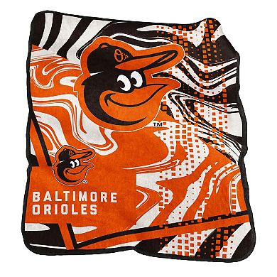 Baltimore Orioles 50'' x 60'' Raschel Blanket