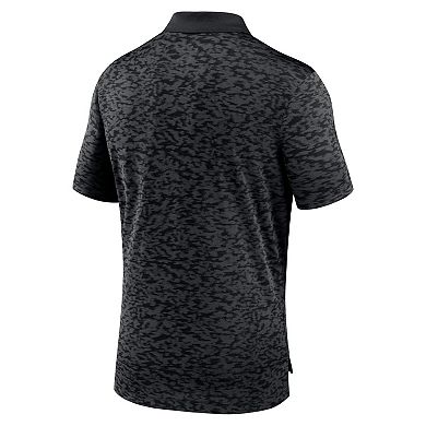 Men's Nike Black New York Jets Pique Fashion Performance Polo