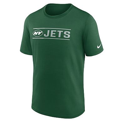 Men's Nike Green New York Jets Exceed Performance T-Shirt