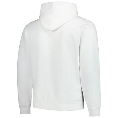 Men's Starter White Chicago Bears Vintage Pullover Hoodie