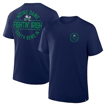 Men's Fanatics Navy Notre Dame Fighting Irish Fastbreak T-Shirt