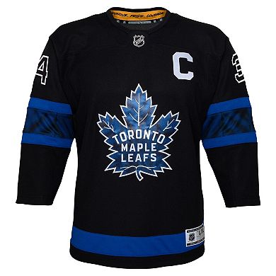 Youth Auston Matthews Black Toronto Maple Leafs Alternate Premier Player Jersey