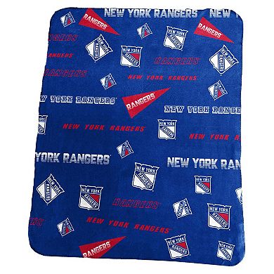 "New York Rangers 50"" x 60"" Classic Fleece Blanket"