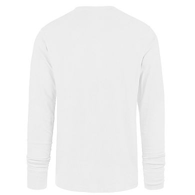 Men's '47 White Boston Bruins Centennial Game Long Sleeve T-Shirt
