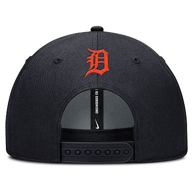 Men's Nike Navy Detroit Tigers Rise Gaberdine Adjustable Hat