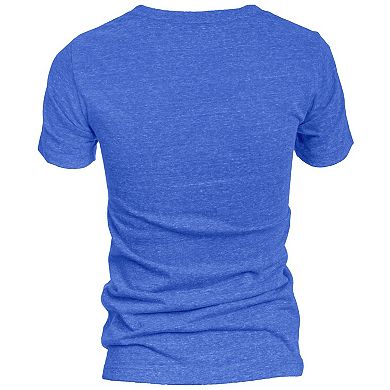 Women's Blue 84 Royal Boise State Broncos 2024 Mountain West Football Conference Champions Locker Room V-Neck T-Shirt