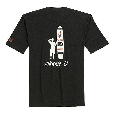 Men's johnnie-O Charcoal Philadelphia Flyers Heathered Spencer T-Shirt