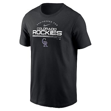 Men's Nike Black Colorado Rockies Team Engineered Performance T-Shirt