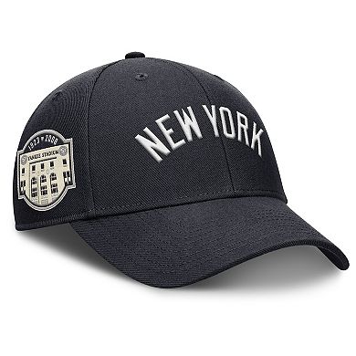 Men's Nike Navy New York Yankees Rise Gaberdine Adjustable Hat
