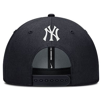 Men's Nike Navy New York Yankees Rise Gaberdine Adjustable Hat