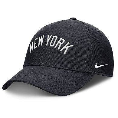 Men's Nike Navy New York Yankees Rise Gaberdine Adjustable Hat