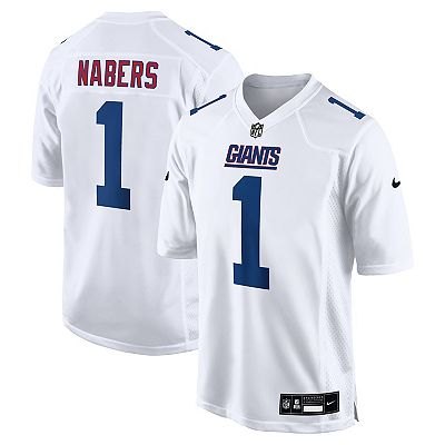 Men's Nike Malik Nabers Tundra White New York Giants Fashion