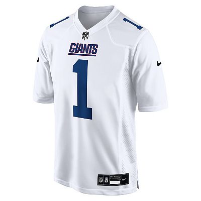 Men's Nike Malik Nabers Tundra White New York Giants Fashion