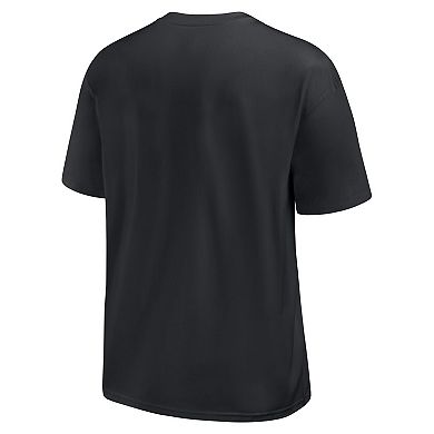 Men's Nike Black Baltimore Ravens Rewind Heavy Max 90 Pocket T-Shirt