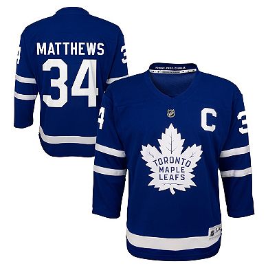 Youth Auston Matthews Blue Toronto Maple Leafs Home Replica Player Jersey