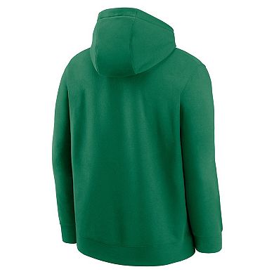 Men's Nike Kelly Green Philadelphia Eagles Rewind Club Logo Pullover Hoodie