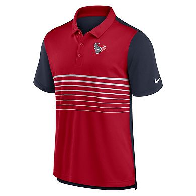 Men's Nike Navy/Red Houston Texans Fashion Performance Polo