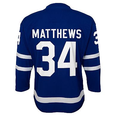 Preschool Auston Matthews Blue Toronto Maple Leafs Replica Player Jersey