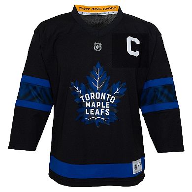 Youth Auston Matthews Black Toronto Maple Leafs Alternate Replica Player Jersey