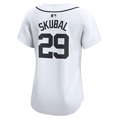Women's Nike Tarik Skubal White Detroit Tigers Limited Player Jersey