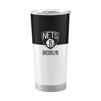 Brooklyn Nets 20oz. Colorblock Stainless Steel Tumbler