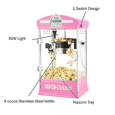 4oz Old-Fashioned Countertop Popcorn Machine by Great Northern Popcorn